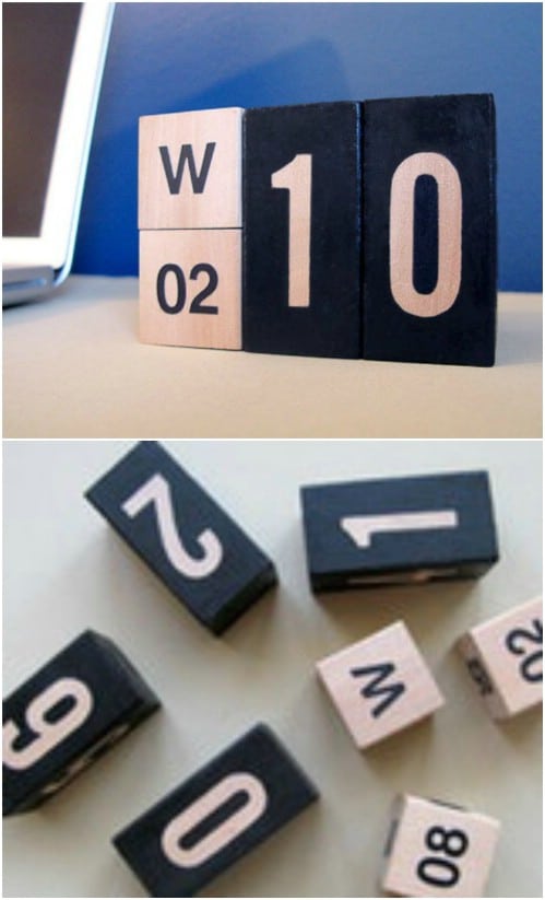 17 DIY Calendar Ideas To Start The New Year Organized