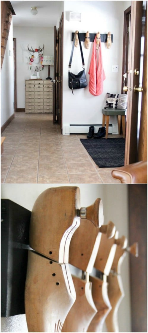 13 Creative DIY Coat Rack Ideas