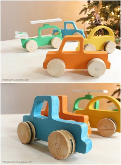 DIY Ideas: 16 Amazing Wooden Toys You Can Make for Your Kids