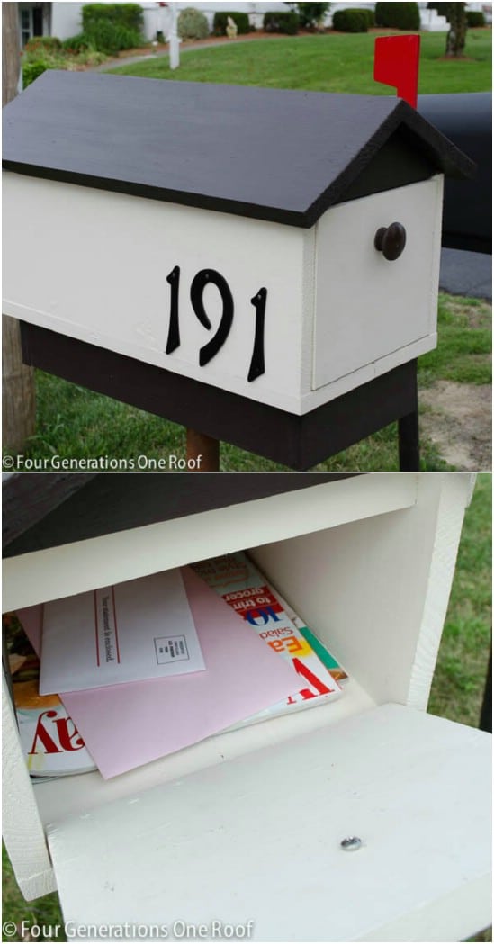 15 Amazingly Easy DIY Mailboxes That Will Improve Your ...