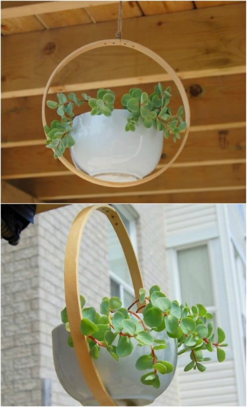 Spring Projects: 15 Easy DIY Hanging Planters