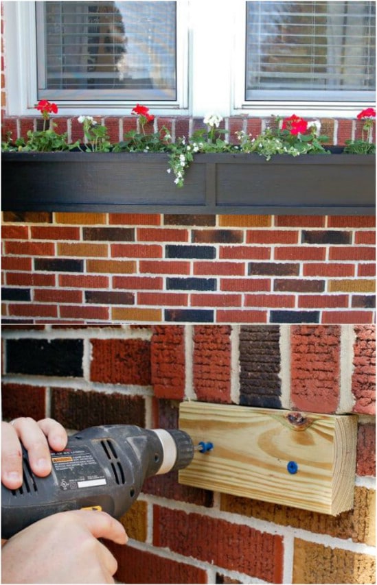 15 DIY Window Flower Box Planters