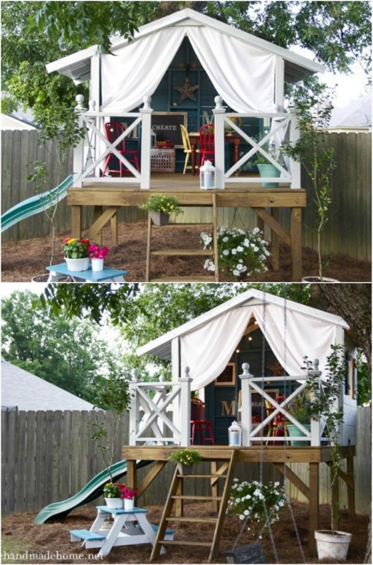 Great DIY Ideas for Outdoor Play Areas for Your Kids