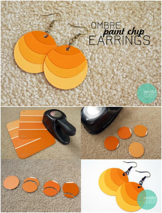 15 Easy and Fun DIY Paint Chip Projects