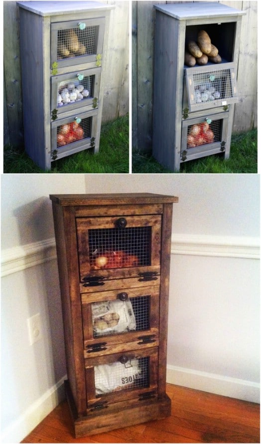 16 DIY Produce Storage Solutions for Fresh Fruit and Veggies