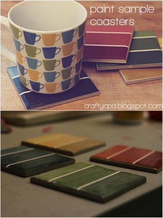 15 Easy and Fun DIY Paint Chip Projects