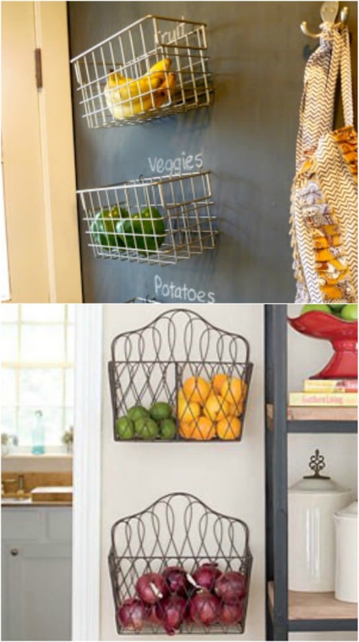 16 DIY Produce Storage Solutions for Fresh Fruit and Veggies