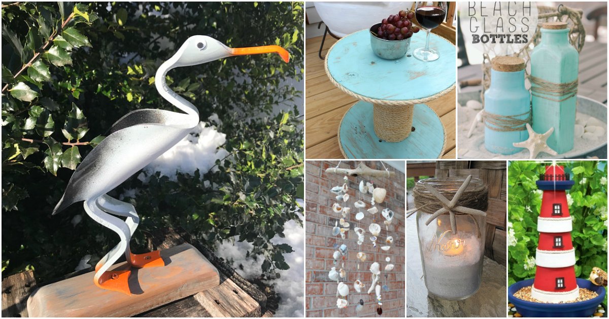 20 Amazing DIY Beach Décor Projects That Give Your 