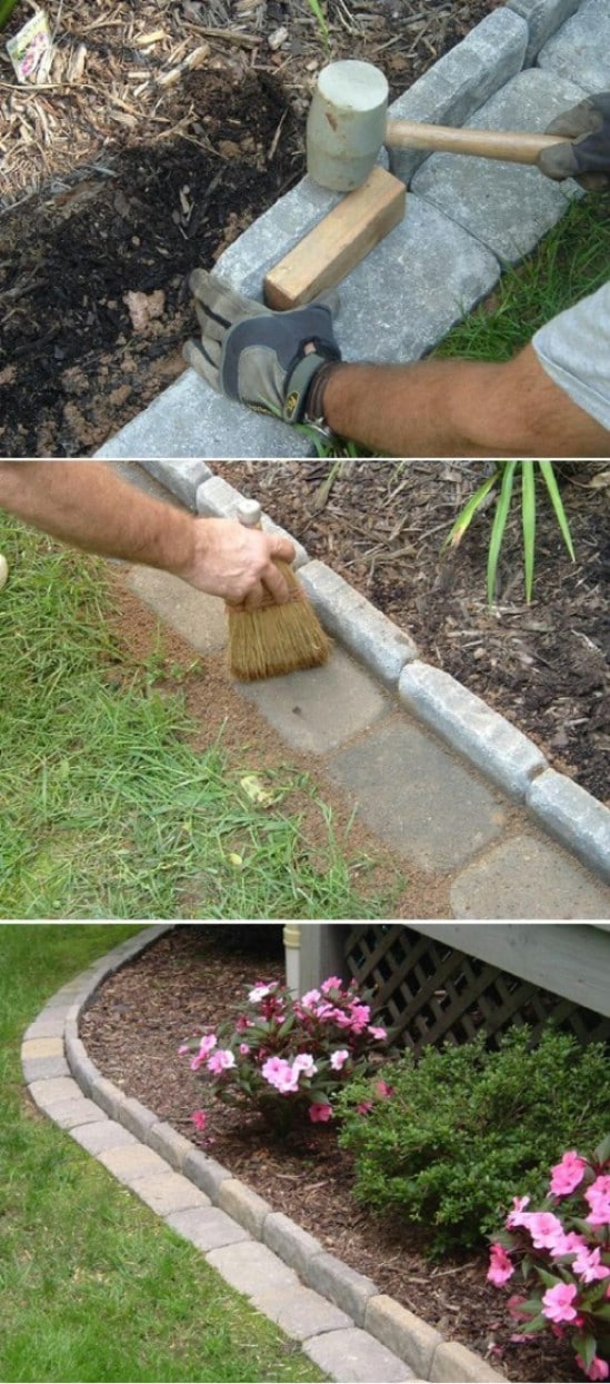 13 Great DIY Garden Edging Ideas to Set Your Garden