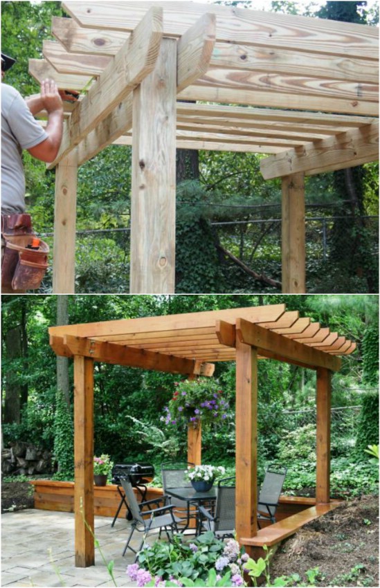 20 DIY Pergolas With Free Plans That You Can Make This ...