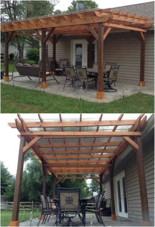 20 DIY Pergolas With Free Plans That You Can Make This ...