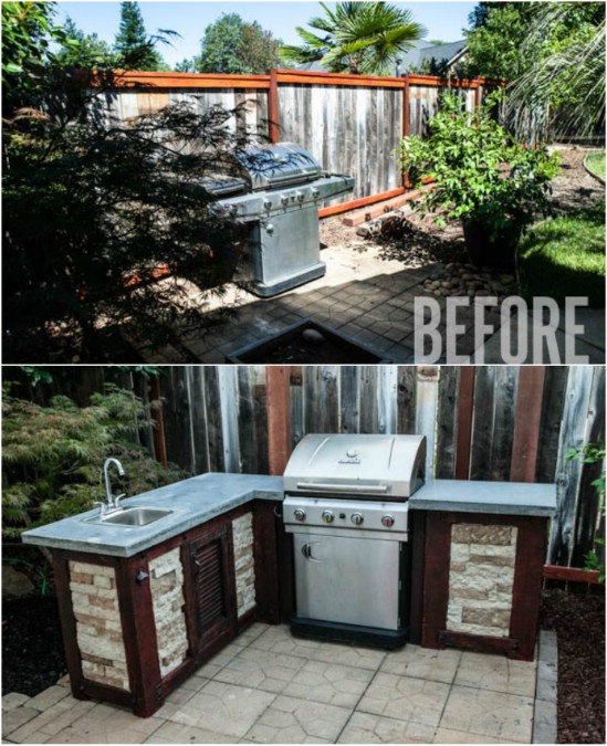 DIY Outdoor Kitchens and Grilling Stations