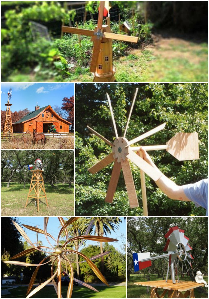 10 DIY Windmills That Add Charm To Your Lawn And Garden DIY