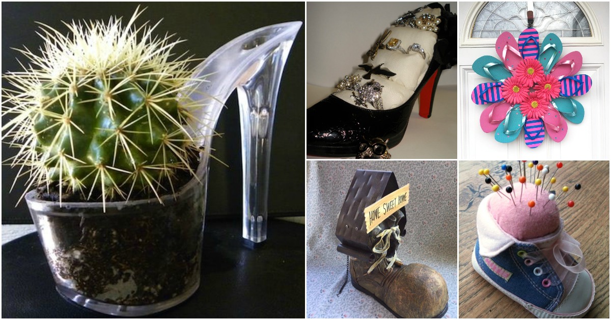 10 Surprising Repurposing Ideas for Old Shoes that You’ve Never Thought