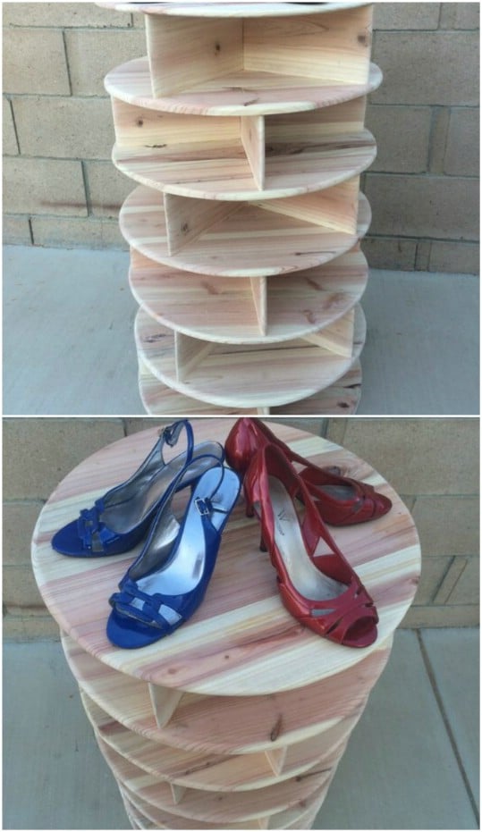 20 Outrageously Simple DIY Shoe Racks And Organizers You 