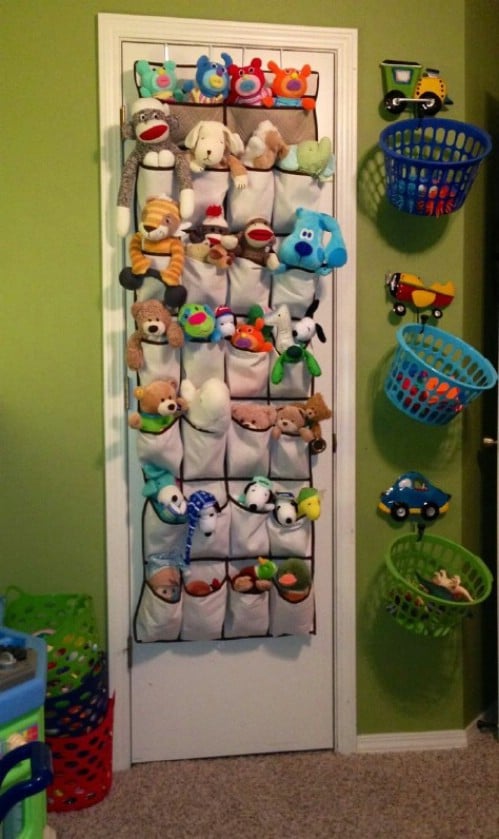 13 Genius DIY Stuffed Animal Storage Ideas