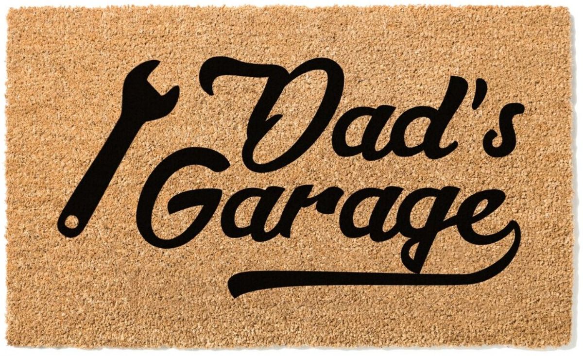 Dad's Garage Doormat