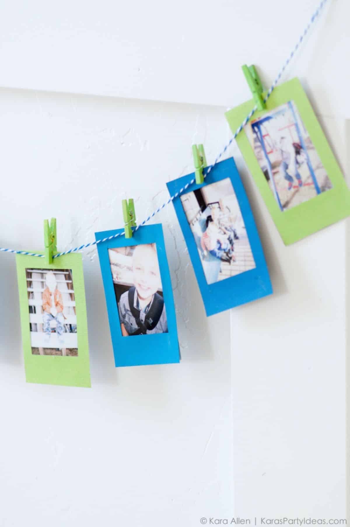 Father's Day Instax Photo Banner
