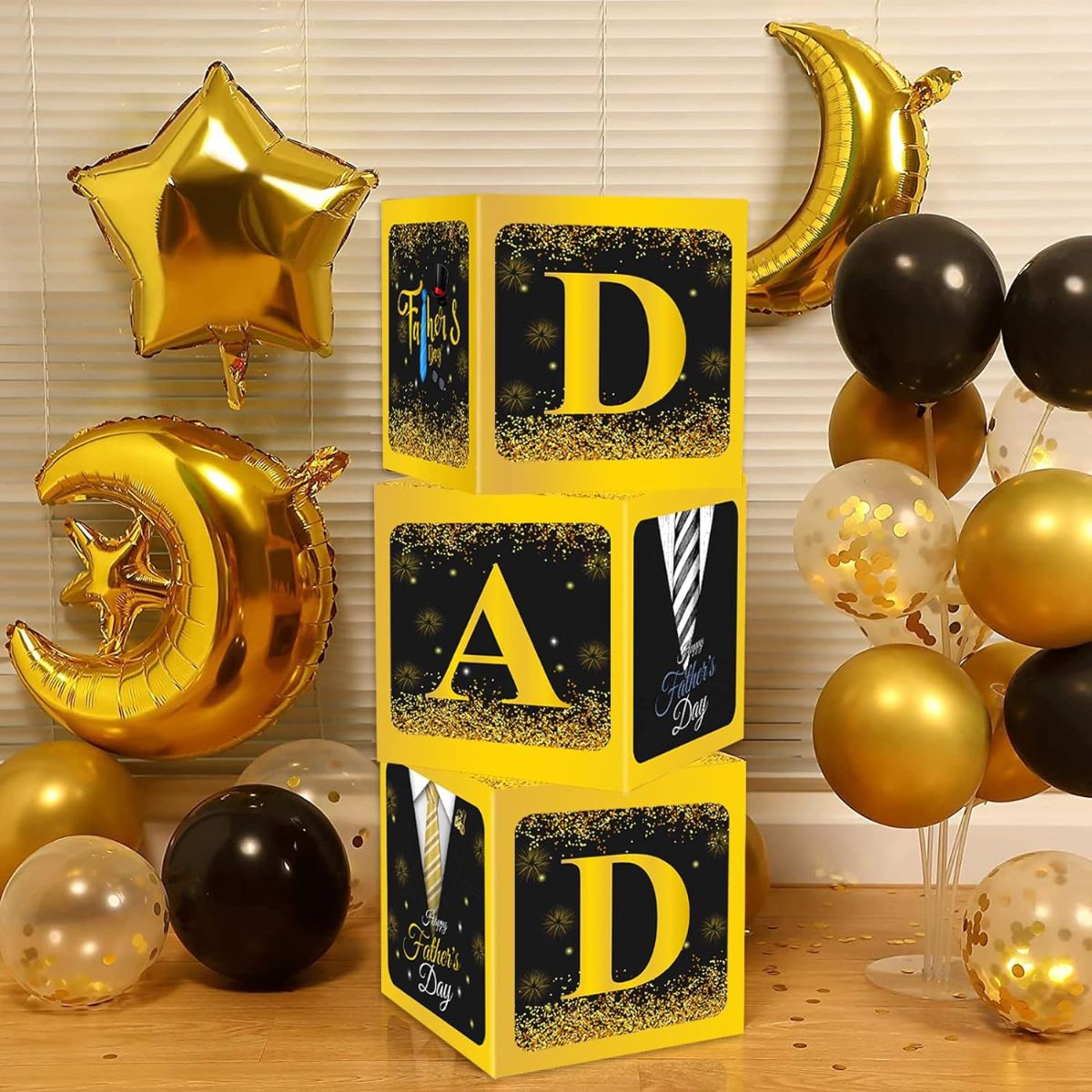 Black Gold Father's Day Boxes