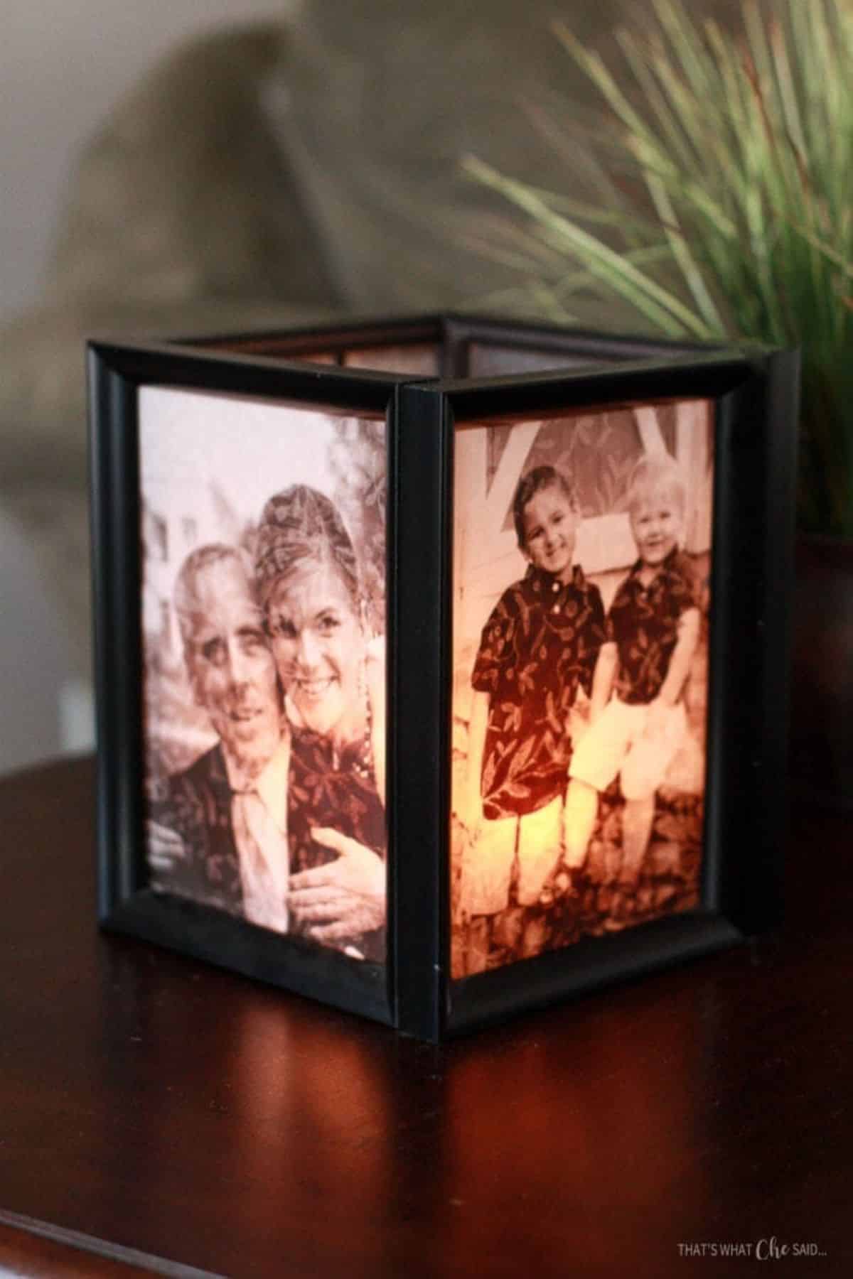 Picture Frame Luminaries